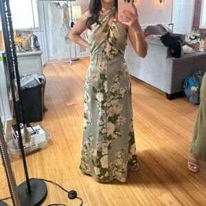 Reformation Veria Silk dress